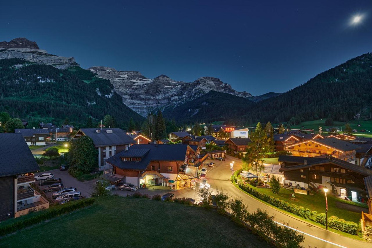 Magnifique Appartement Aux Diablerets Avec Vue Imprenable Ле Диабльоре Екстериор снимка